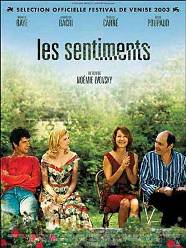 Чувства, Les sentiments, Франция, 2003
