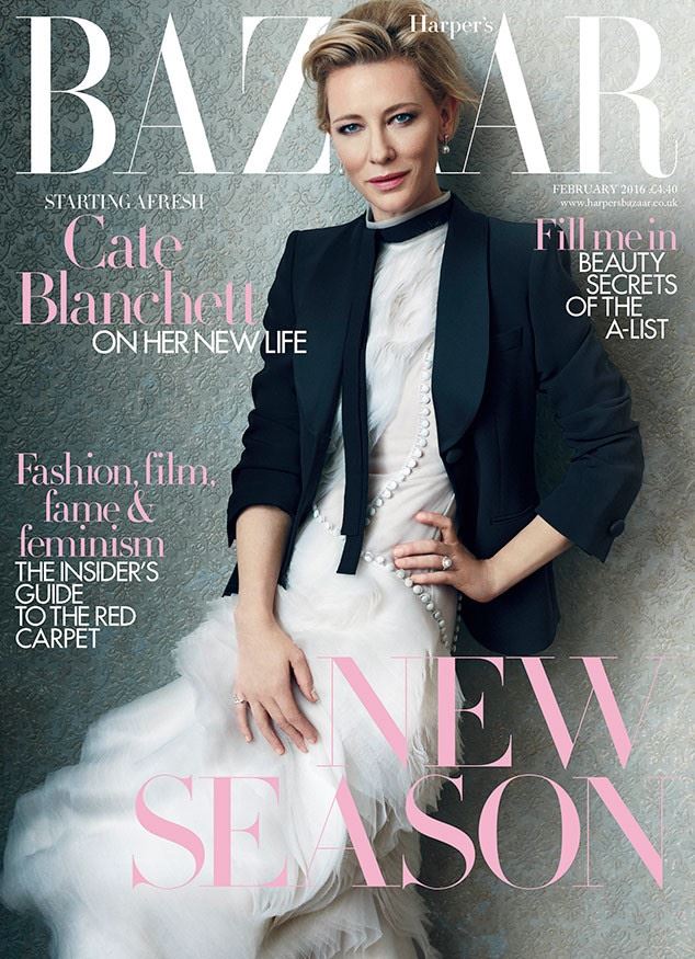 Кейт Бланшетт в фотосессии Harper's Bazaar UK