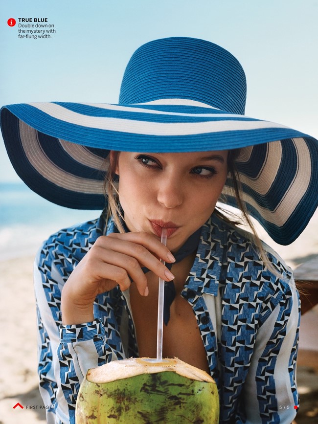 Леа Сейду в фотосессии Vogue US (июнь 2015)